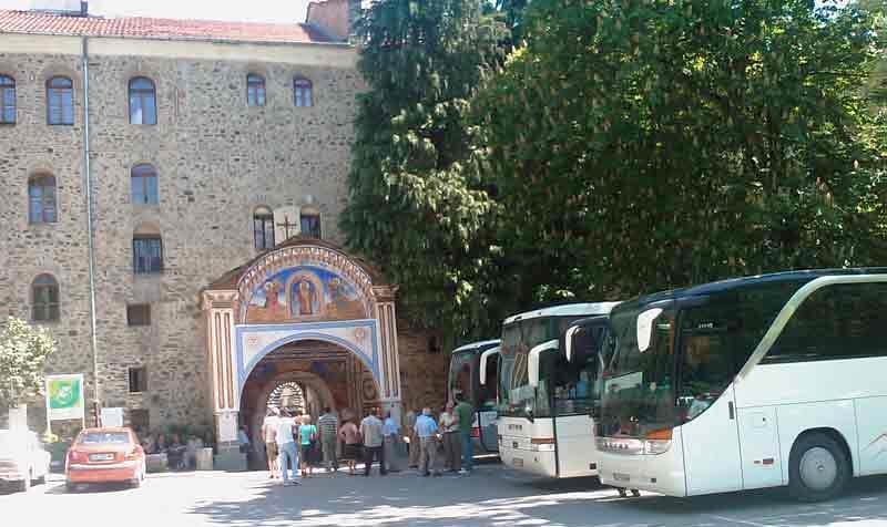 Из Софии в Рильский монастырь на автобусе